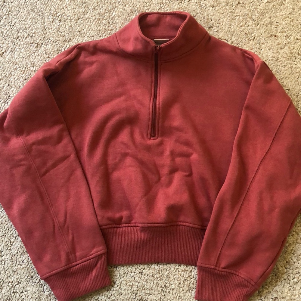 Target A New Day cropped quarter zip sweatshirt. Worn maybe once.
